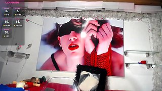 Hottest brunette solo webcam masturbation 2