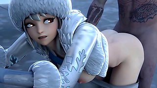 Internal cumshot, outside fuck, animated cartoon