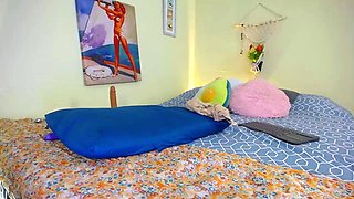 Masturbandose por webcam