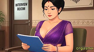 Desi Kamini Bhabi Job Interview - Office Meeting - Ai Generated Desi Romance