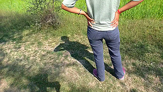 Didi's friend sucked his cock in the fields, girlfriend's mouth fucked, desi village girl fucked Hindi audio, xxx, mms, xvideos, porn