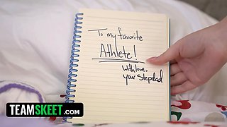 Toned and grateful: stepdaughter's yoga session turns into a screw fest with stepdaddy