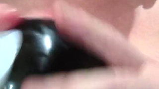Kinky Fucking Toy Going in Her Pussy of Joy