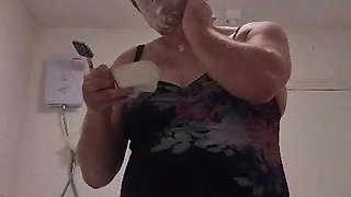 Sissy swimsuit filling