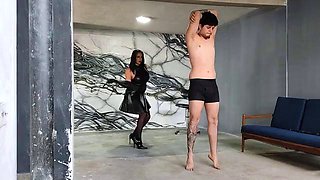 Latin Beauties in High Heels - KFAE Bullwhipped in the new