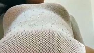 Blonde tight pussy babe solo toy fun in glamour masturbation