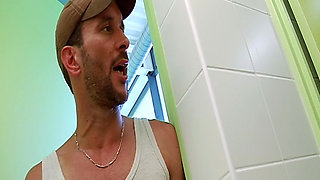 French College Babes Kissing After Class