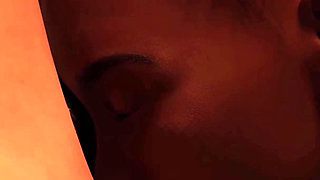 Hot Interracial Threesome with a Young Ebony Babe with a Perfect Black Ass & Her College Friends - Taboo University (steam Game)