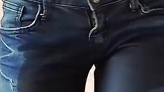 Blue Jeans Wetting and Squirting
