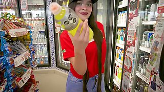 Sex with the mini market cashier