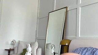 Natalie Roush Takes Off Top In Strip Tease