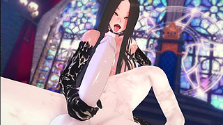 Demon Princess Plays with My Big Cock