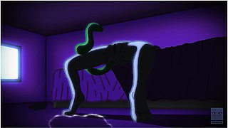 Car Toon - Ravens Last Night