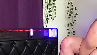 Blindfolded Pegging Huge Cumshot