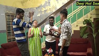 Hot Birthday Surprise! Desi Bhabhi Dirty Talk & Romance