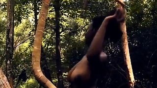 Public Flashing Of Big Natural Tits In The Moment Of Escape