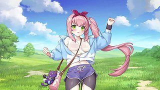 Okitas Big Tits in Kuro Sports Hentai by Studio TTT