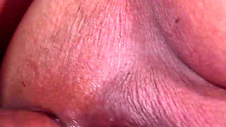 Fat Tattooed Mature Ass Fucked in Driving Van