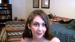 Curly Blonde Teen Records Solo Dildo Masturbation More at