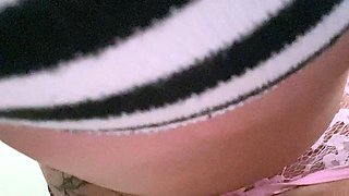 Solo Latina masturbating in panties