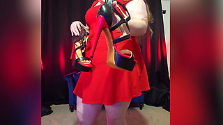 Thick BBW Tries on Dresses & Heels Curvy Plus Size Try-on Haul