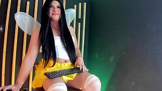 The Balls of This Transvestite Are Very Big