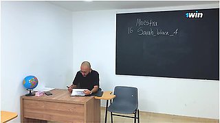 Soldier Huge Was The Best Sustitute Teacher And His Cock Is The Best I Have Ever Eaten - Sarah Black