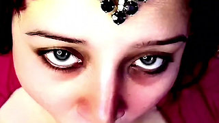 Indian Bengali Beautiful Blue Eyes Wife with Office Boss