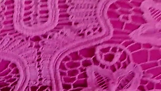 Glass Dildo Fucking & Orgasm with Extreme Close up POV