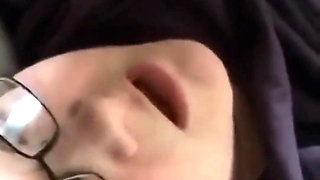 Stimulating My Clit with Wand Vibrator Moaning Intense Orgasms