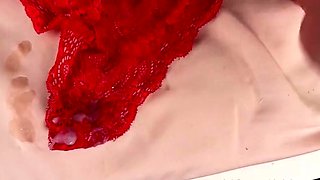 Alaska Hotmess Cum Tribute On Sexy Lingerie POV