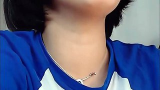 Cute Asian Amateur Teen Dirty Talking Facefuck