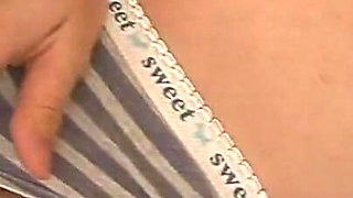Pierced Blonde Babe Fingers Dripping Pussy to Shaking Orgasm