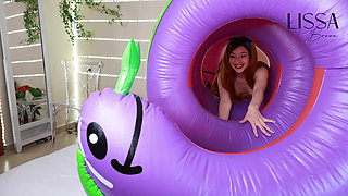 Around My Giant Inflatable Snake, I Can't Escape.