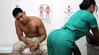 Sexy Latina Doctor Fucks Patient Hard - Mariana Martix & Angel Cruz