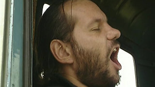 Pretty blonde German doll enjoys hardcore DP threesome