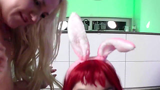 Easter Bunnies Surprise! Cheeky Easter 4some POV