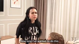 Extracurricular Blowjob: Spoiled Student Gets Face Fucked & Cum in Mouth by Monster Cock - 4K HD