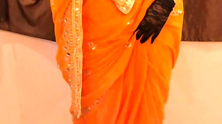 Young College Girl Strips