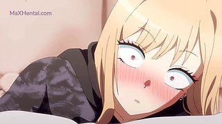 Ultra-kinky Teenie Gf in Activity Sono Bisque (Manga porn Anime)