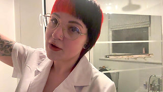 Nurse Ruby's Toilet Slave Training Ass Cleaning & Begging Humiliation