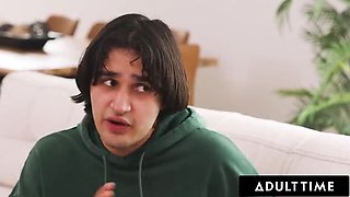 Stepmom Wendy Raine Fucks Step Son Elias Cash After He Hides College Letters - Big Tits Redhead MILF