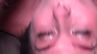 Neighbors Step-daughter Kitty Takes a Load