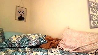 Emo teen Becka solo webcam masturbation