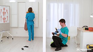 Jimmy Bud Ignites Wild Passion in Nurse Glory Encounter