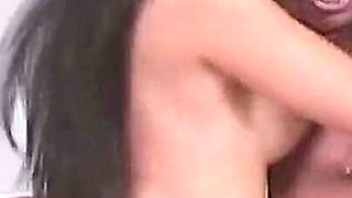 Brunette Beauty Rides Hard After Sloppy Blowjob