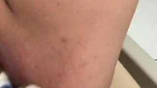 Crazy Hartz 4 granny put the Hitachi deep inside