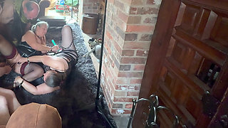Part 4 :- Lanista Bear gets his female slaves to play together.
