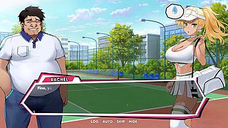 Tennis coach, adult game, hentai visual novel