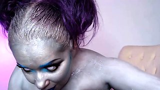 Amateur Webcam Teen Flashes Masturbates